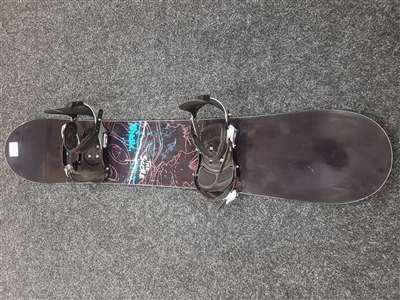 Použitý snowboard Nidecker 51 c.wood + viazanie  Snow Blaster veľkosť L