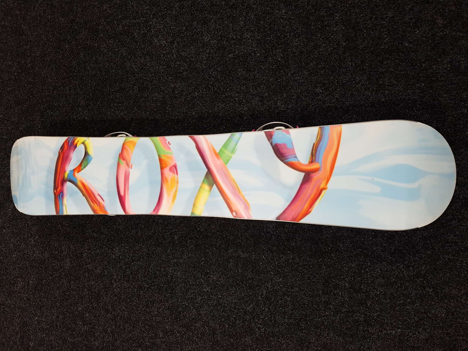 Použitý snowboard ROXY Ally Btx Banana Traction + viazanie B-Real Fastec veľkosť S