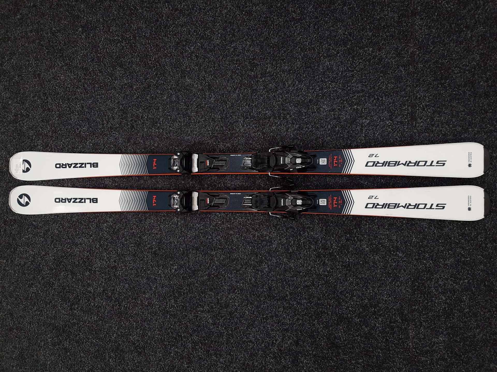 Použité lyže BLIZZARD Stormbird 7.2 + viazanie Marker TPC 10