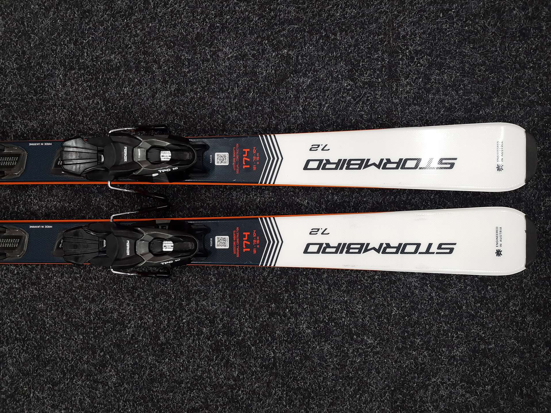 Použité lyže BLIZZARD Stormbird 7.2 + viazanie Marker TPC 10