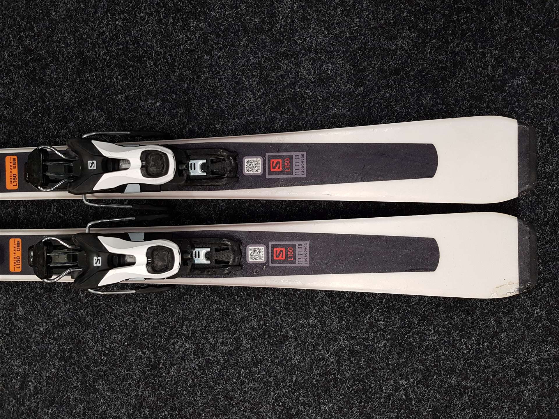 Použité lyže SALOMON XDR Focus + viazanie Salomon Lithium 10