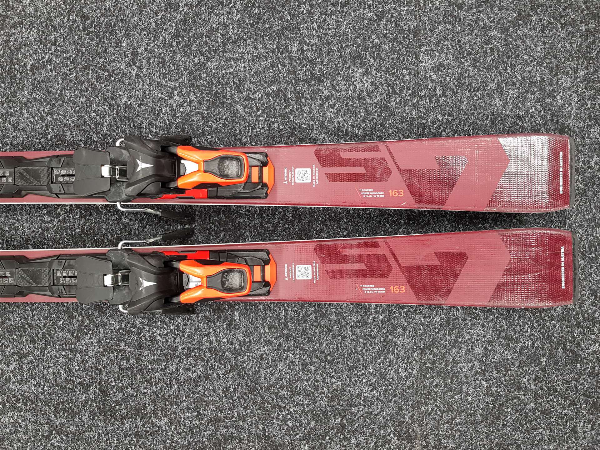 Použité lyže ATOMIC Redster S7 + viazanie Atomic M 12