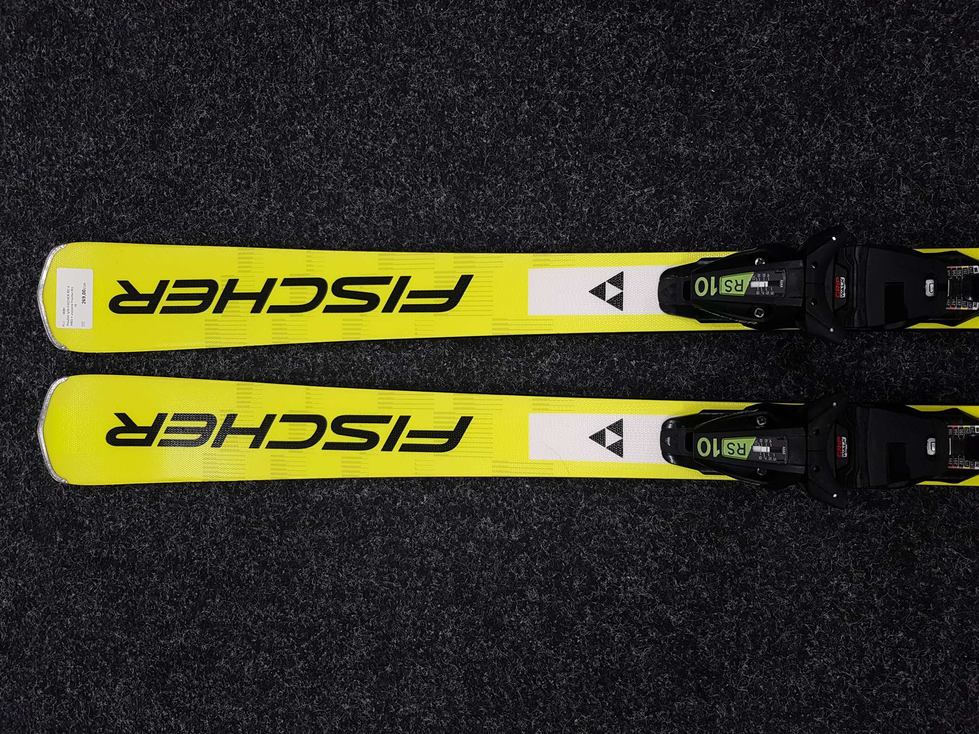 Použité lyže FISCHER RC 4 PRO + viazanie Fischer RS 10