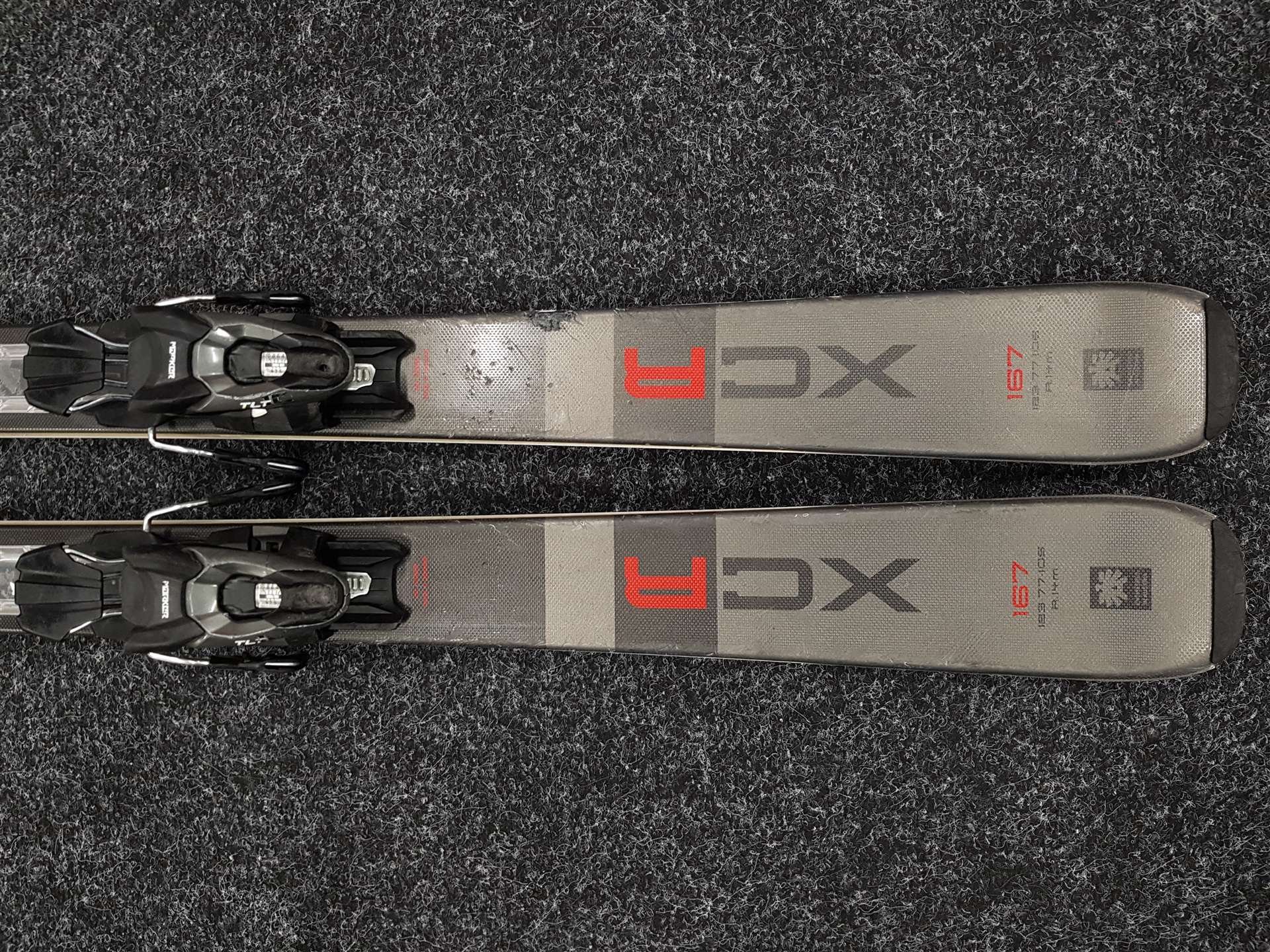 Použité lyže BLIZZARD XCR + viazanie Marker TLT 10