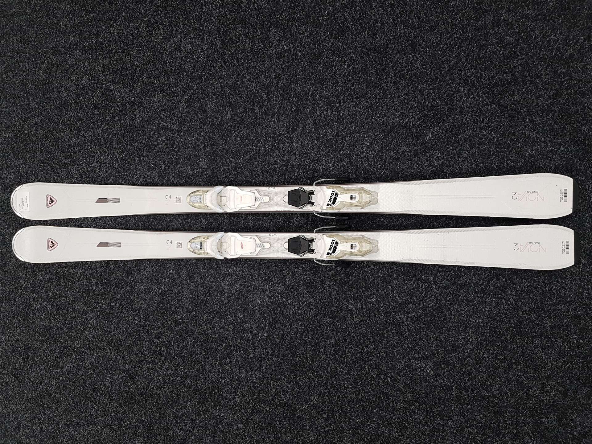 Použité lyže ROSSIGNOL Nova 2 + viazanie Look Xpress 10