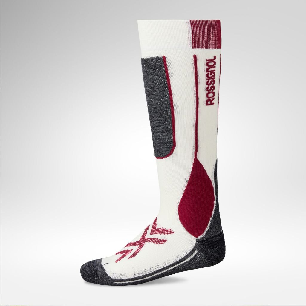 Lyžiarske ponožky Rossignol ESSENTIAL SKI SOCKS-WHITE