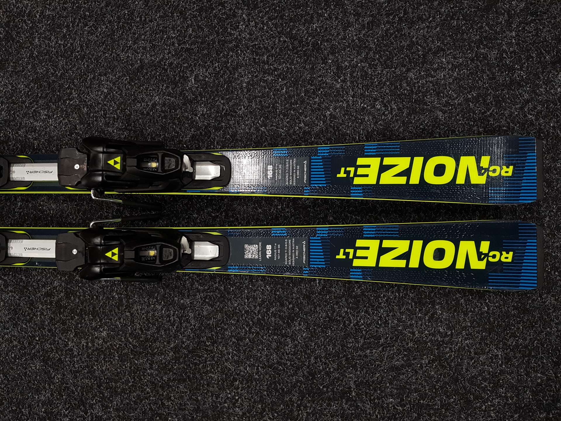 Použité lyže FISCHER RC 4 Noize LT + viazanie Fischer Z 12