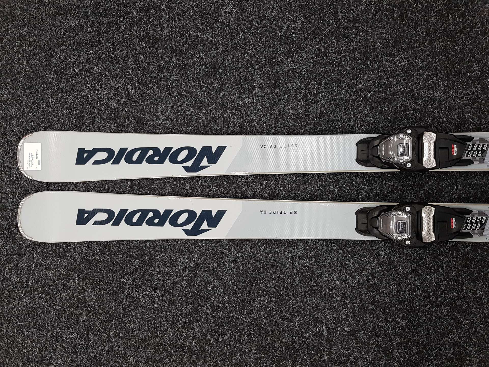 Použité lyže NORDICA Spitfire CA + viazanie Marker TP 2 10