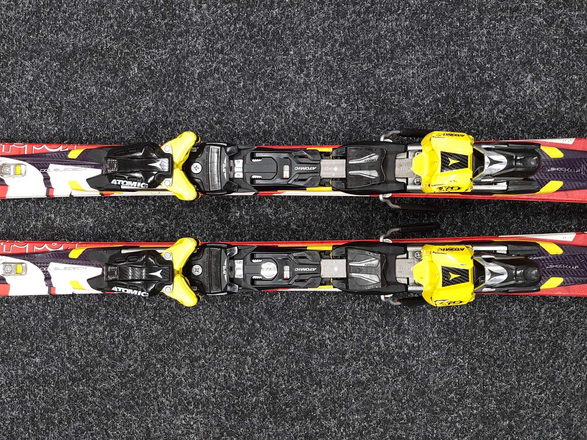 Použité lyže ATOMIC Redster SL + viazanie Atomic X12