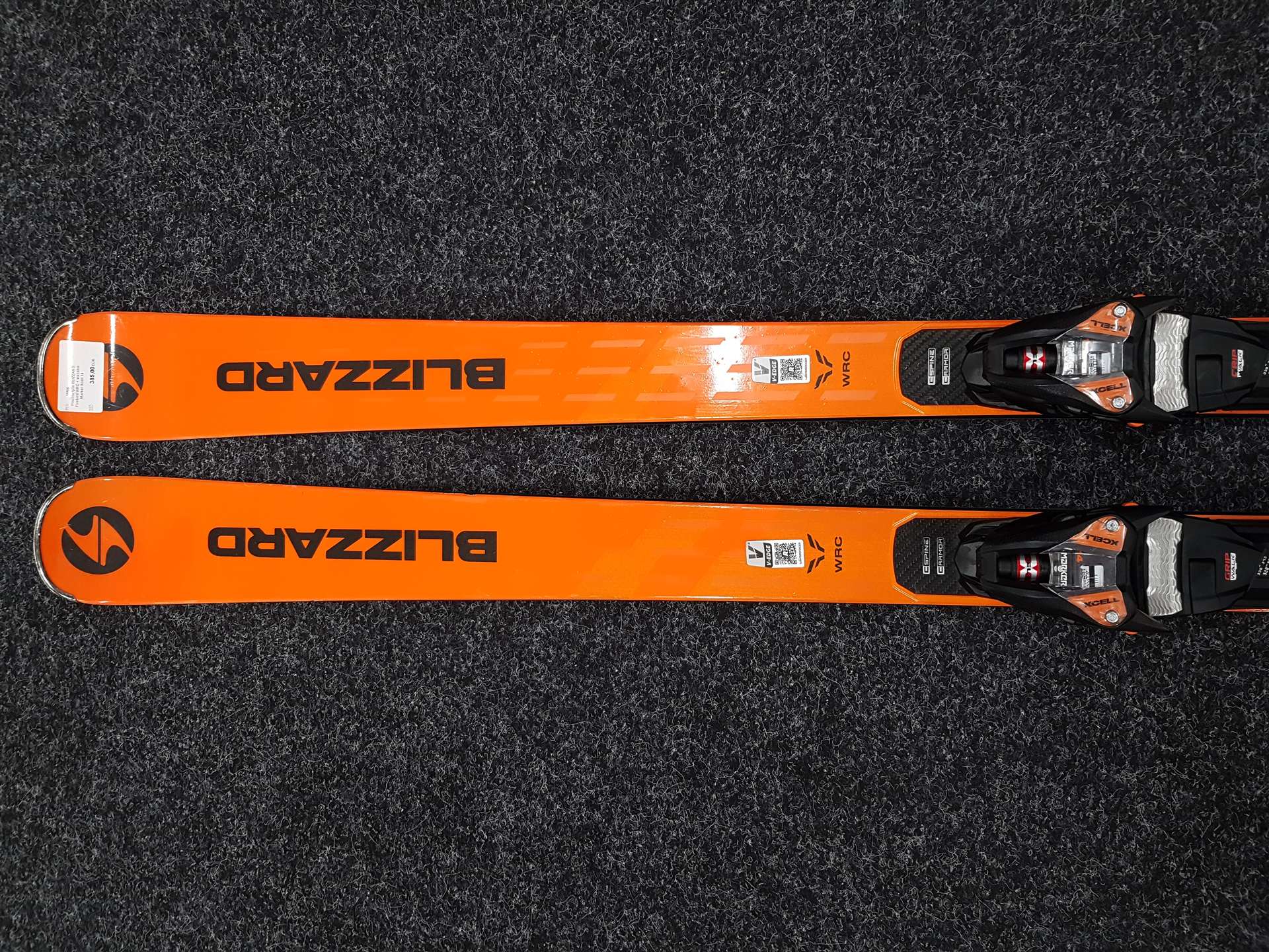 Použité lyže BLIZZARD Firebird WRC + viazanie Marker Xcell 14