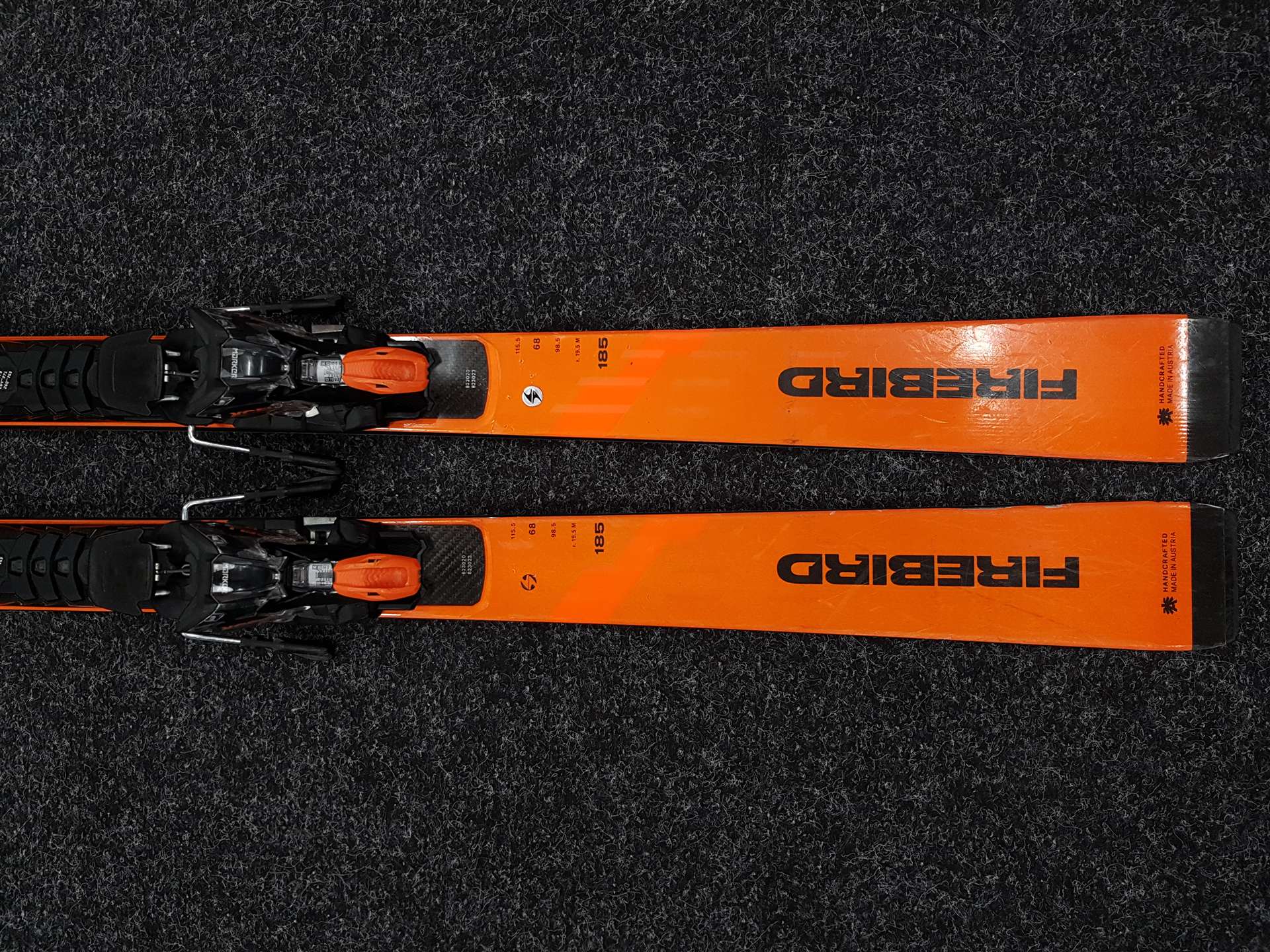 Použité lyže BLIZZARD Firebird WRC + viazanie Marker Xcell 14