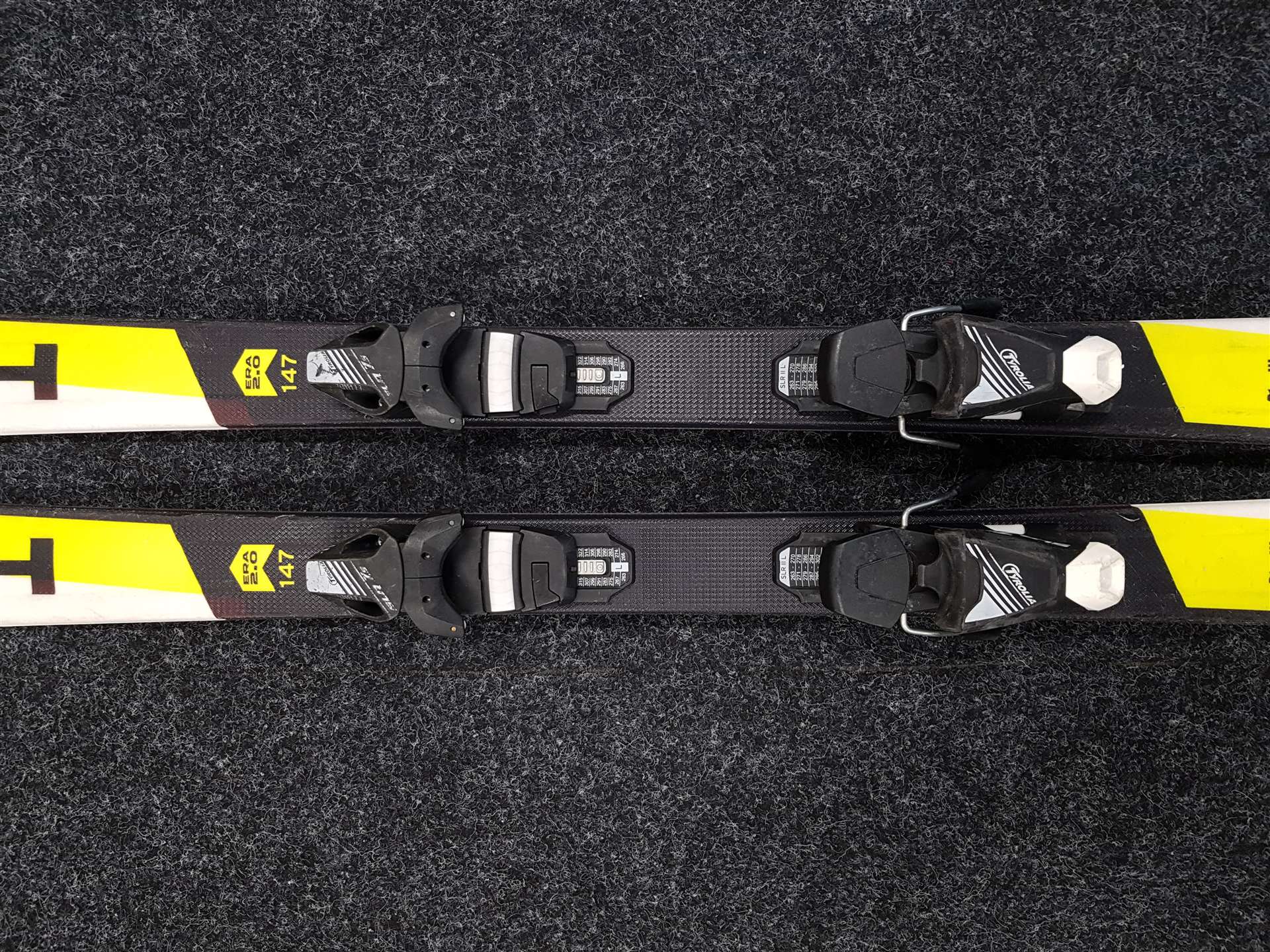 Použité lyže HEAD Era 2.0 + viazanie Tyrolia SLR 7,5