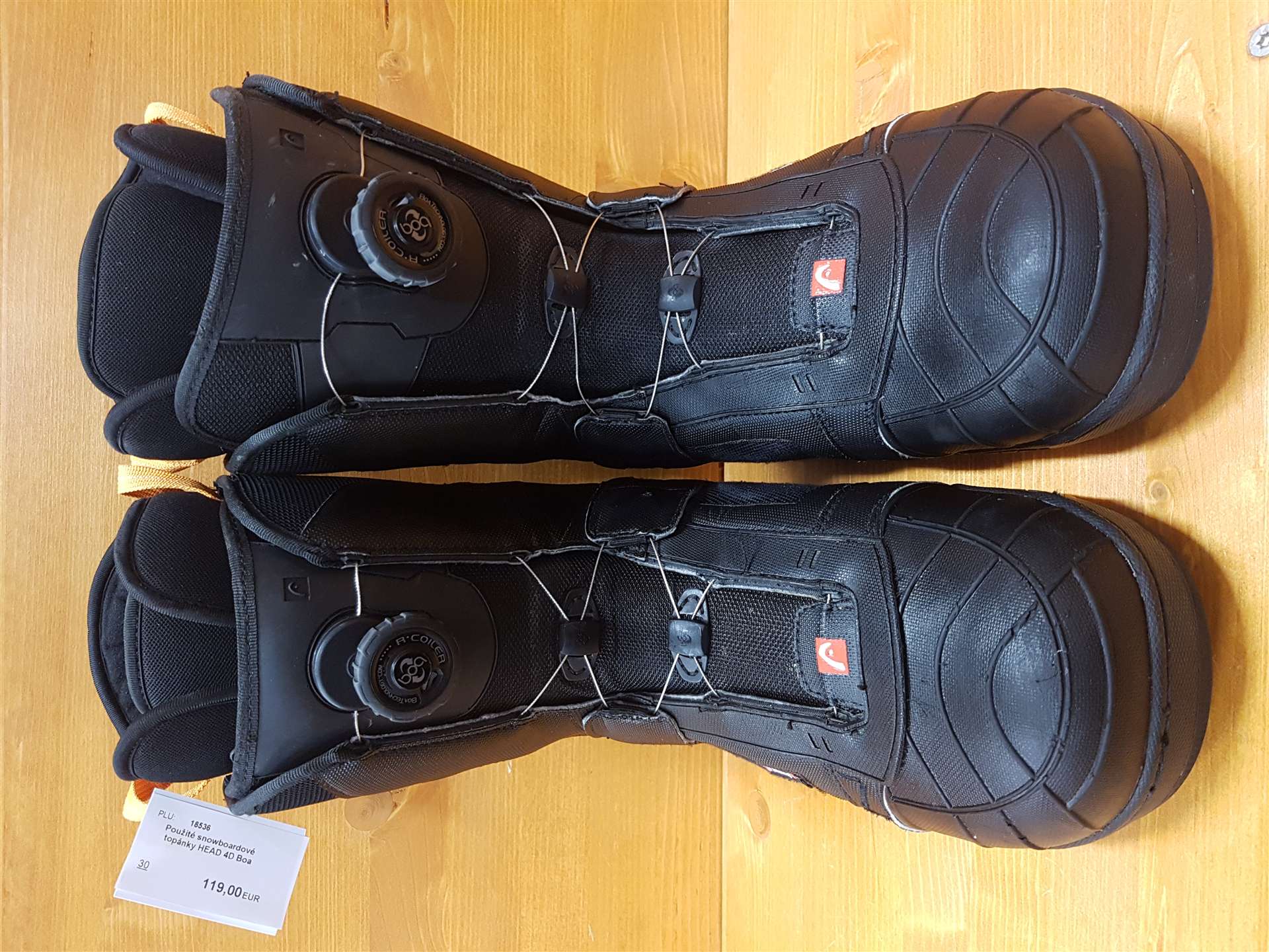 Použité snowboardové topánky HEAD 4D Boa