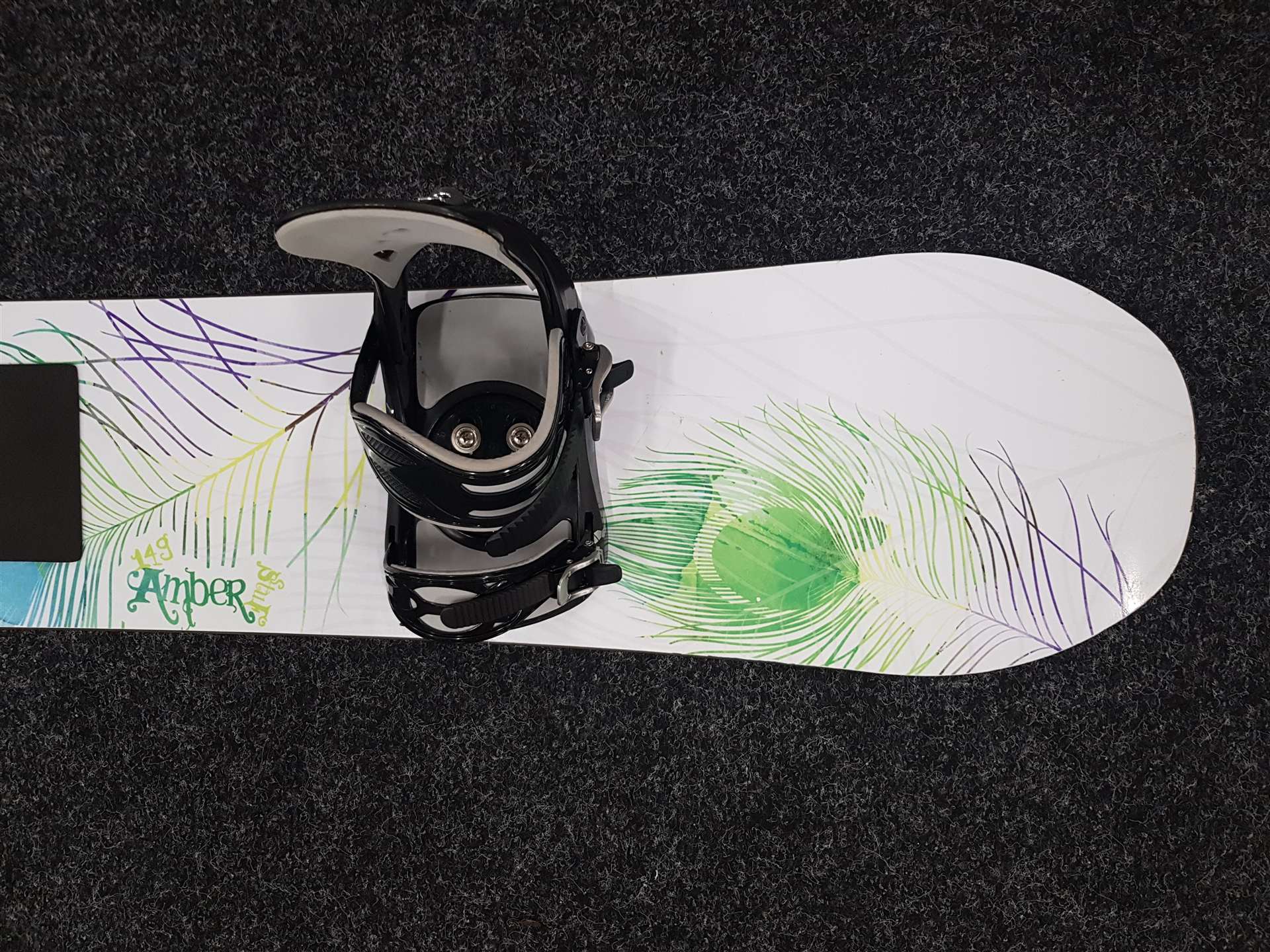 Použitý snowboard STUF Amber + viazanie Morrow veľkosť S/M