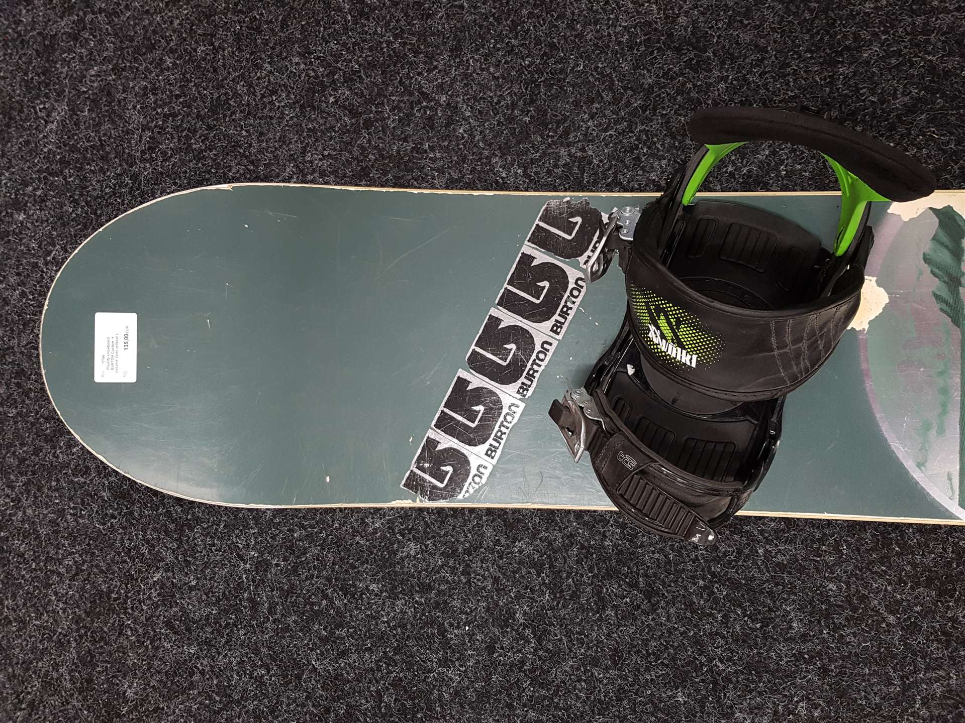 Použitý snowboard BURTON Custom  + viazanie Volkl veľkosť L