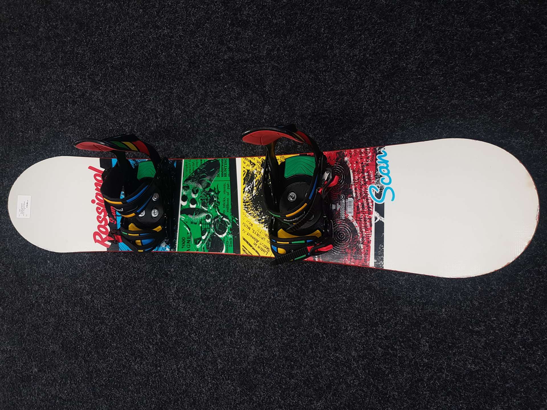 Použitý snowboard ROSSIGNOL Scan + viazanie  Rosignol veľkosť S