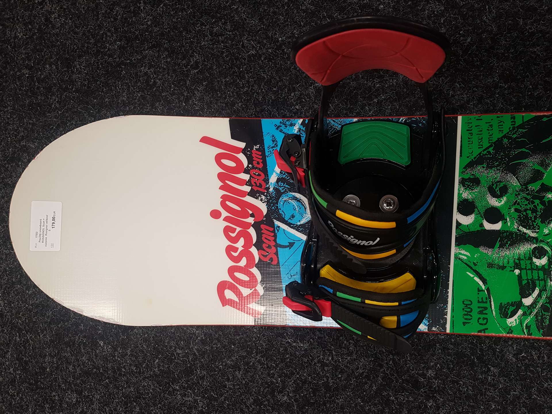 Použitý snowboard ROSSIGNOL Scan + viazanie  Rosignol veľkosť S