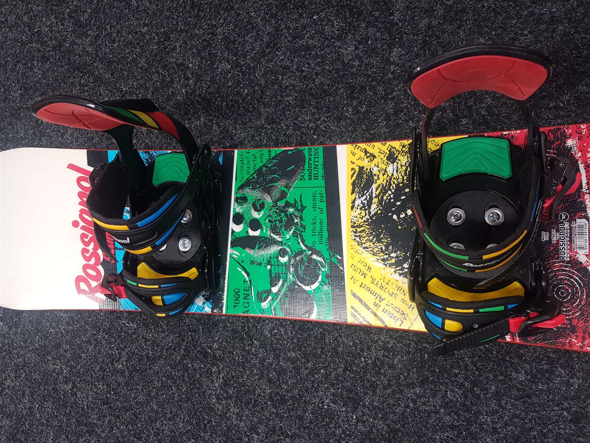 Použitý snowboard ROSSIGNOL Scan + viazanie  Rosignol veľkosť S