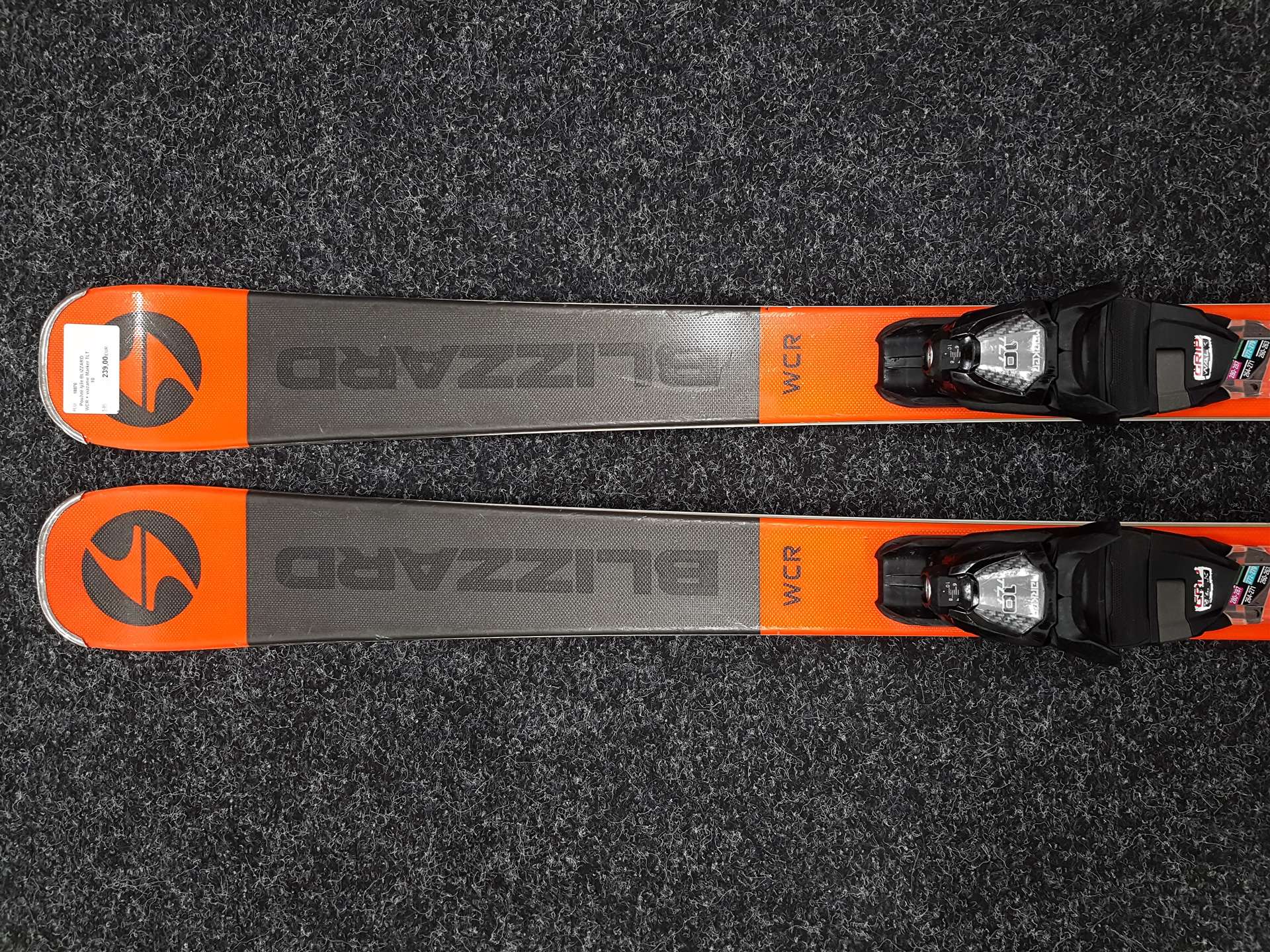 Použité lyže BLIZZARD WCR + viazanie Marker TLT 10
