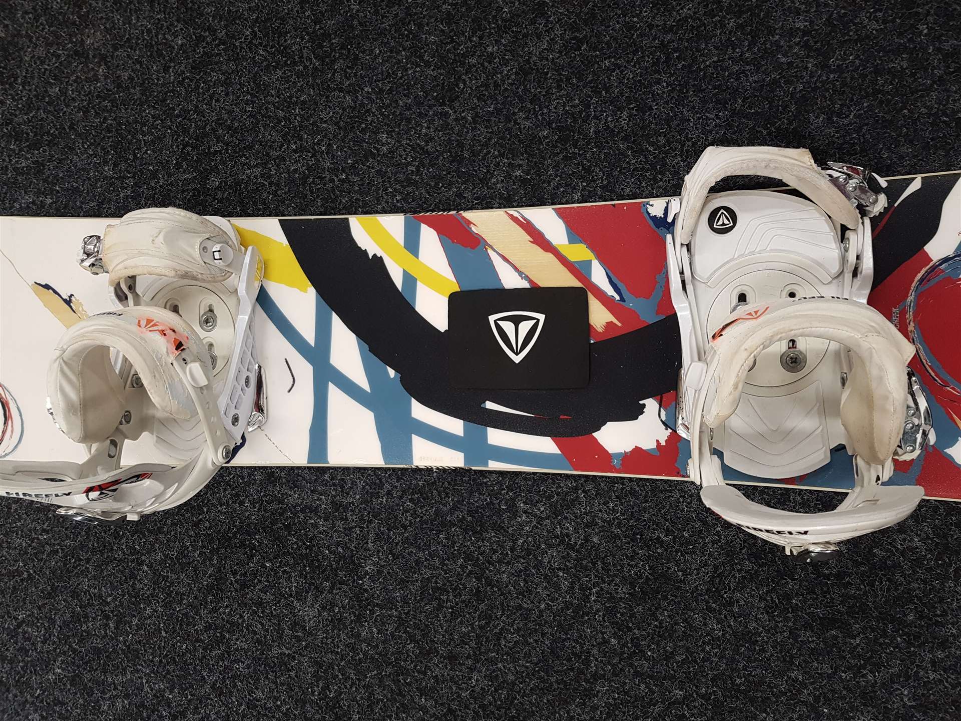 Použitý snowboard CRAZY CREEK + viazanie Firefly veľkosť L/XL