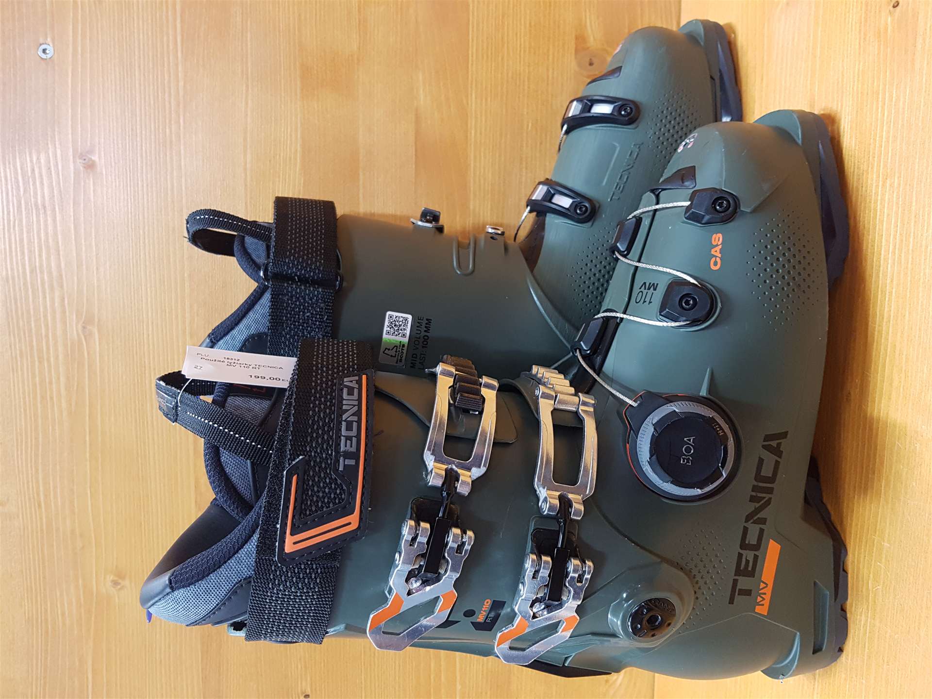 Použité lyžiarky TECNICA BOA MV 110 RT