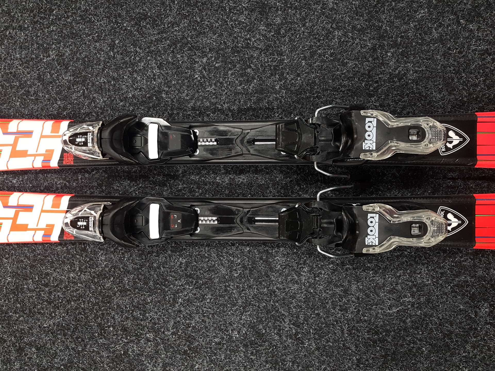 Použité detské lyže ROSSIGNOL Hero Junior ME + viazanie Look Xpress 7