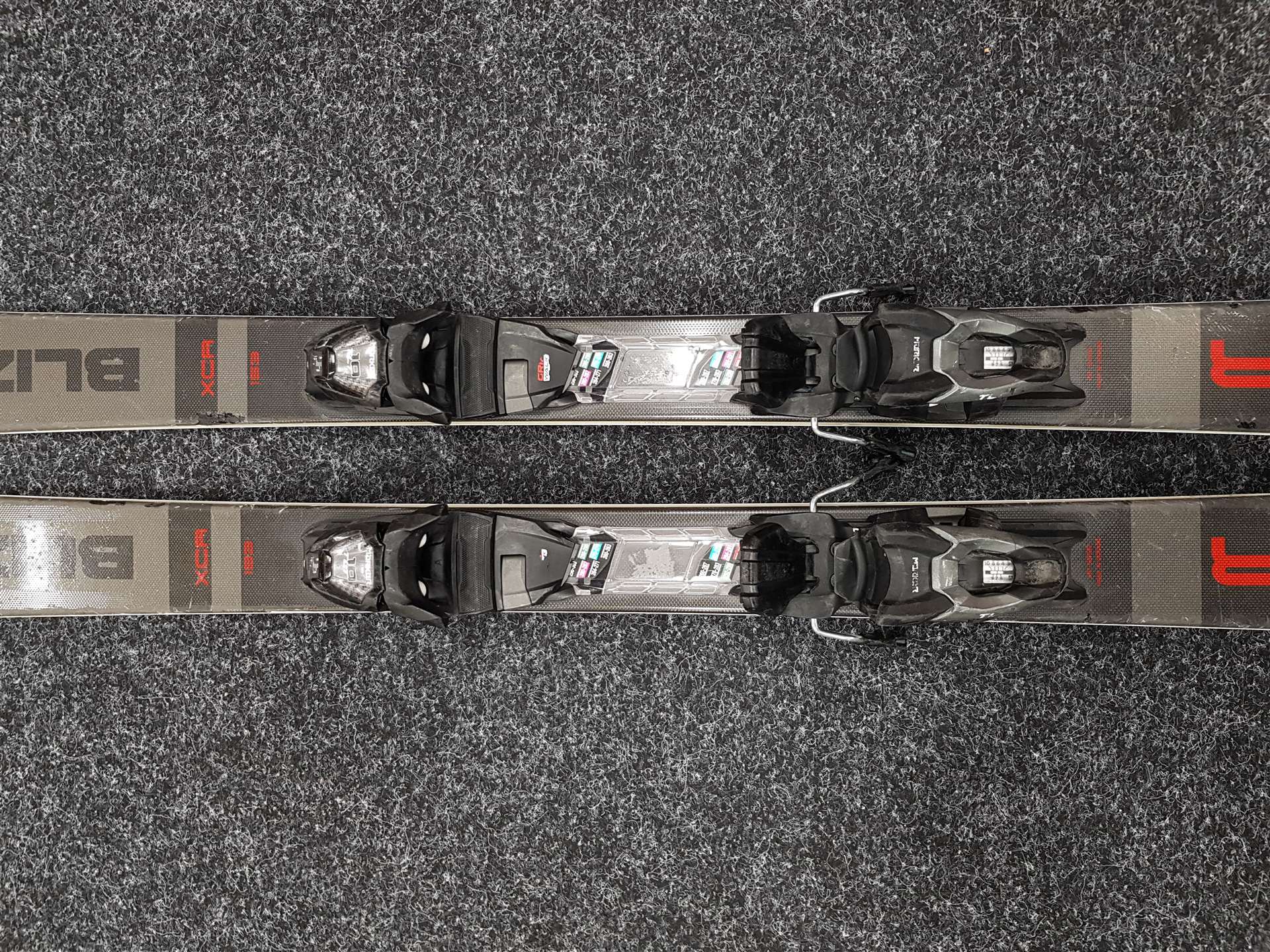 Použité lyže BLIZZARD XCR + viazanie Marker TLT 10