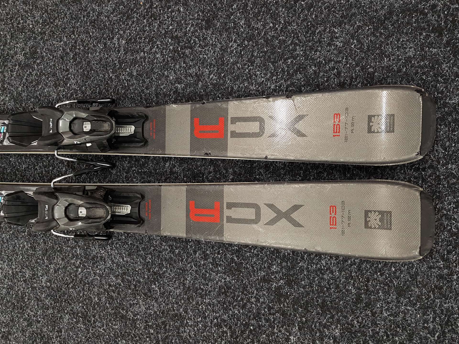 Použité lyže BLIZZARD XCR + viazanie Marker TLT 10