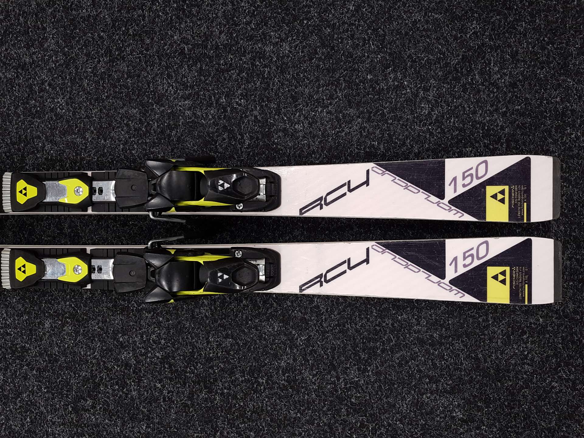 Bazárové lyže  FISCHER WORLDCUP RC4