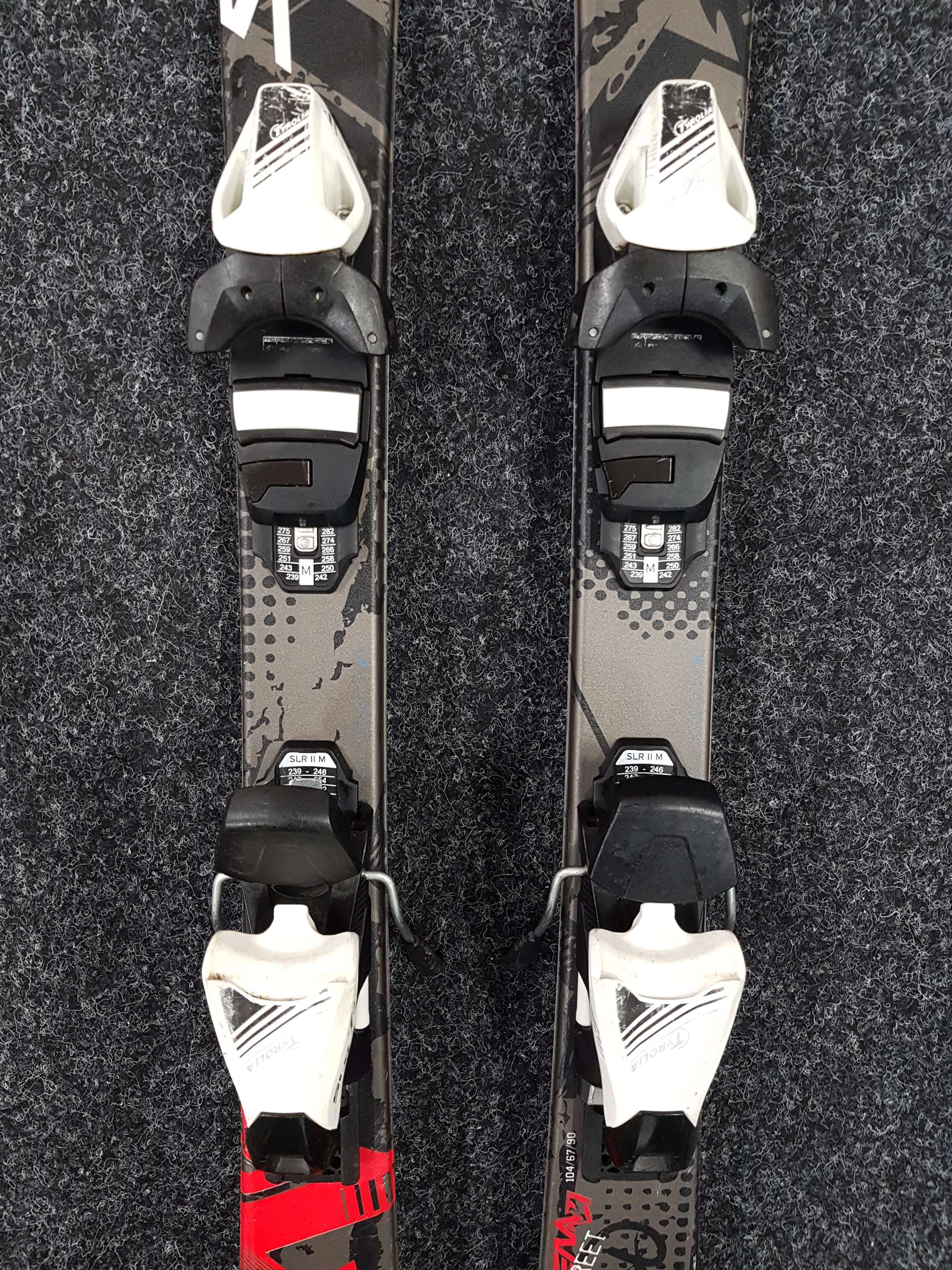 Použité detské lyže SPORTEN Street + viazanie Tyrolia SLR 7,5