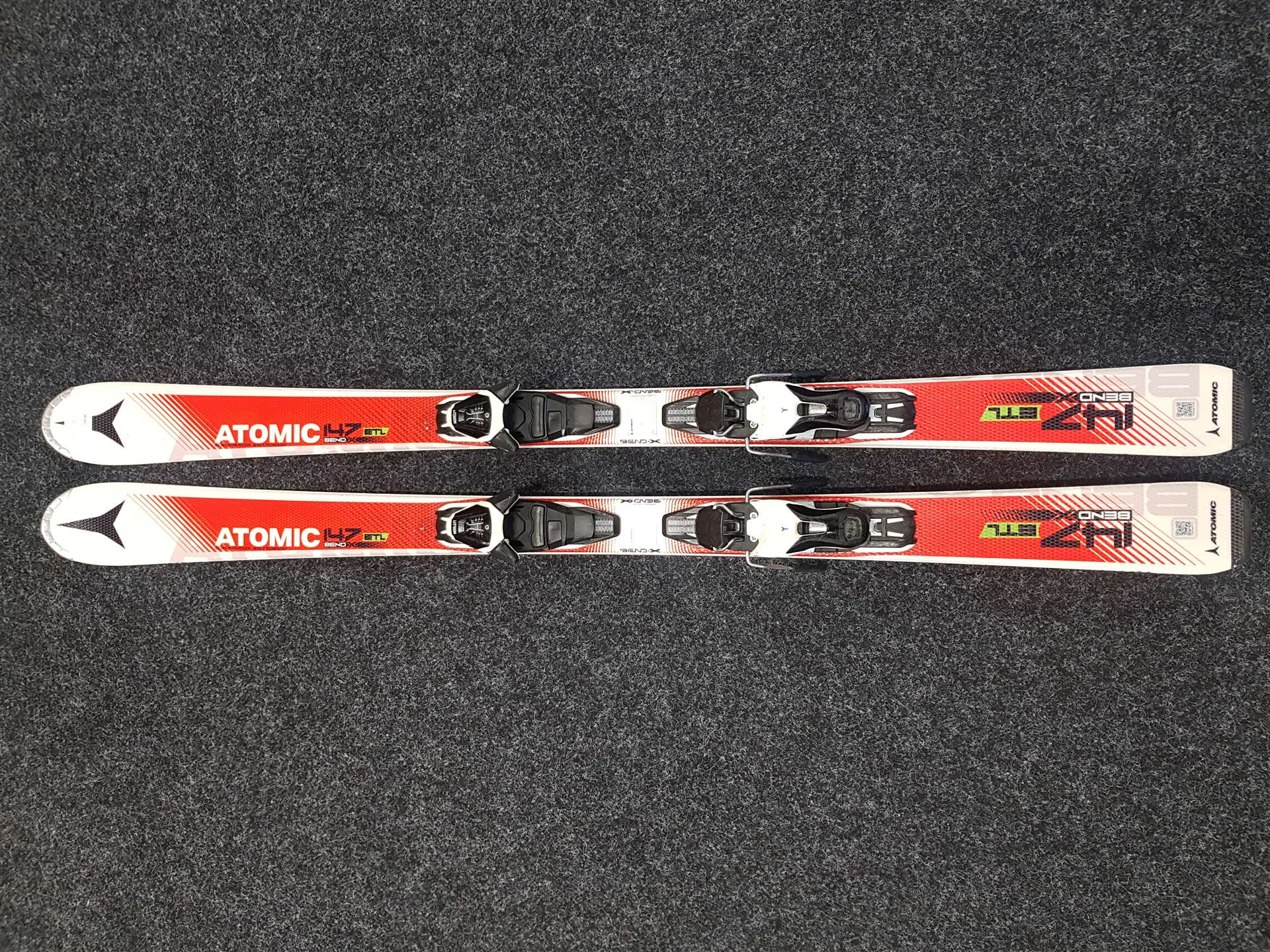 Použité lyže ATOMIC Bend X ETL + viazanie Atomic 10