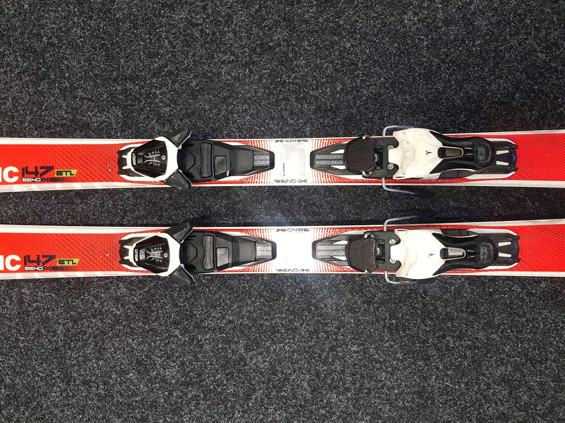 Použité lyže ATOMIC Bend X ETL + viazanie Atomic 10