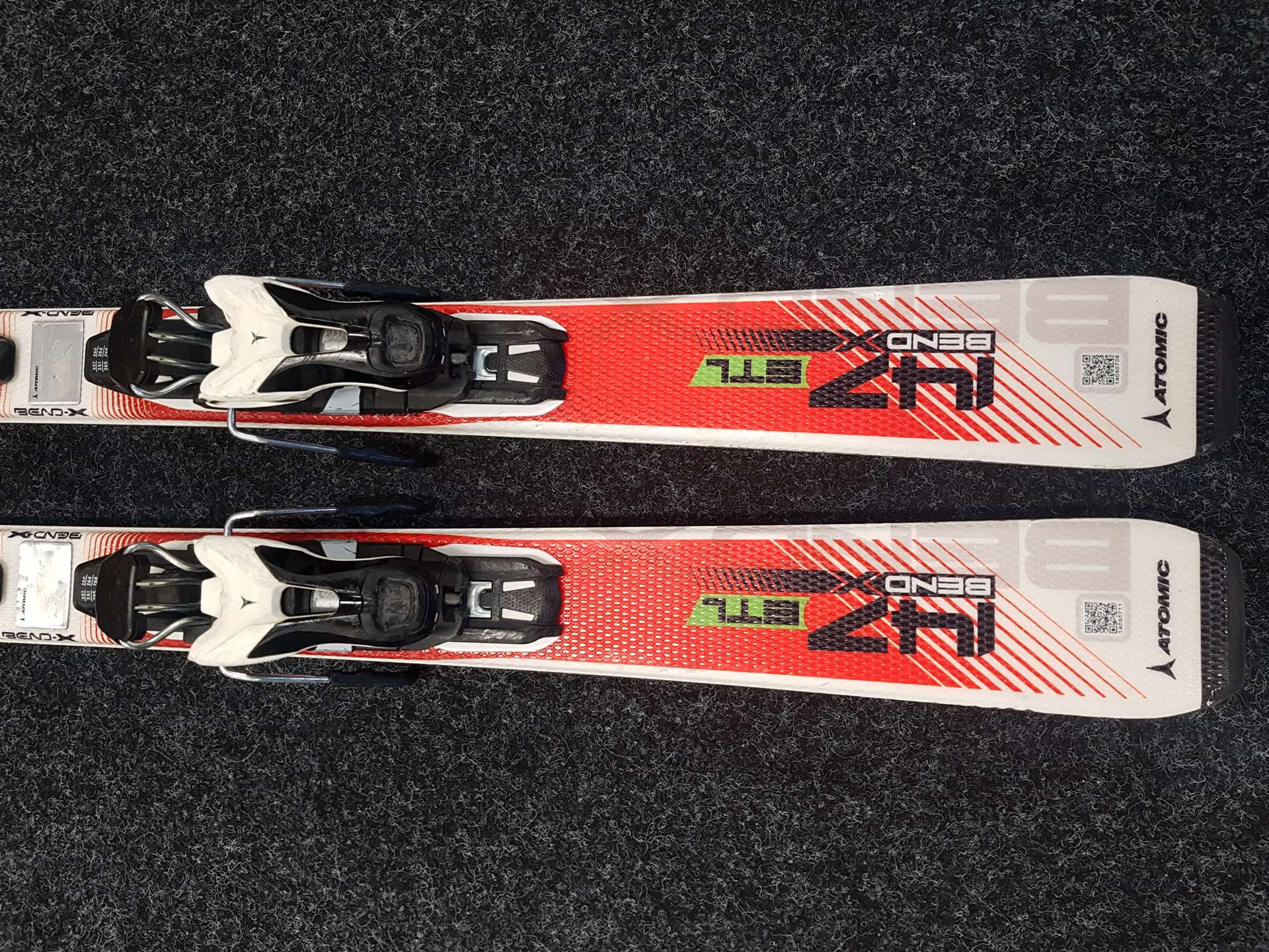 Použité lyže ATOMIC Bend X ETL + viazanie Atomic 10