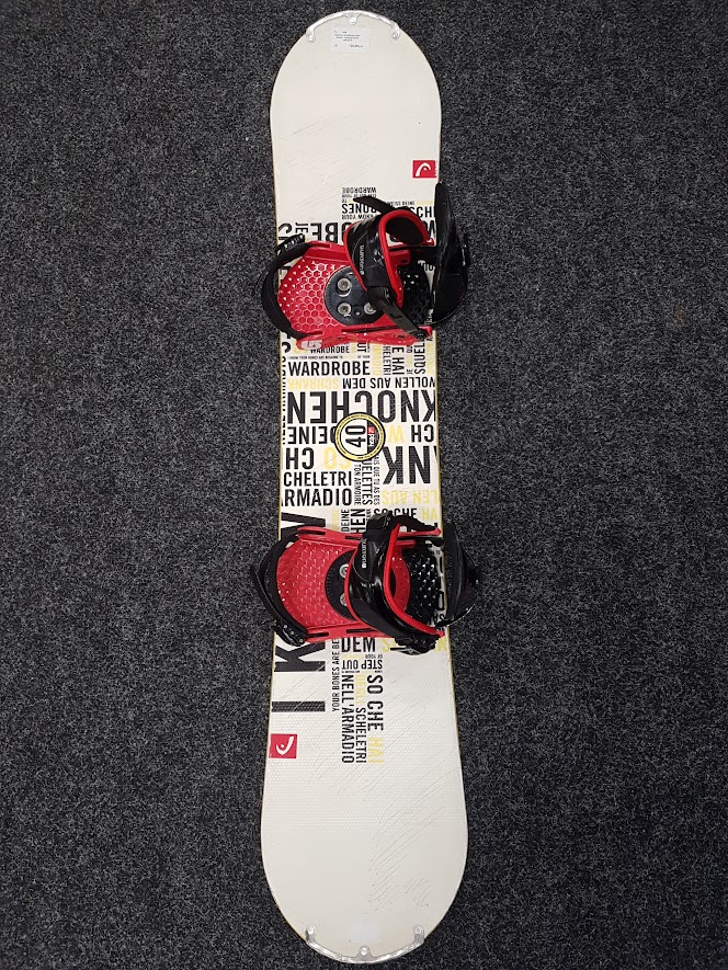 Bazárový snowboard Head Bones + viazanie Burton veľkosť M