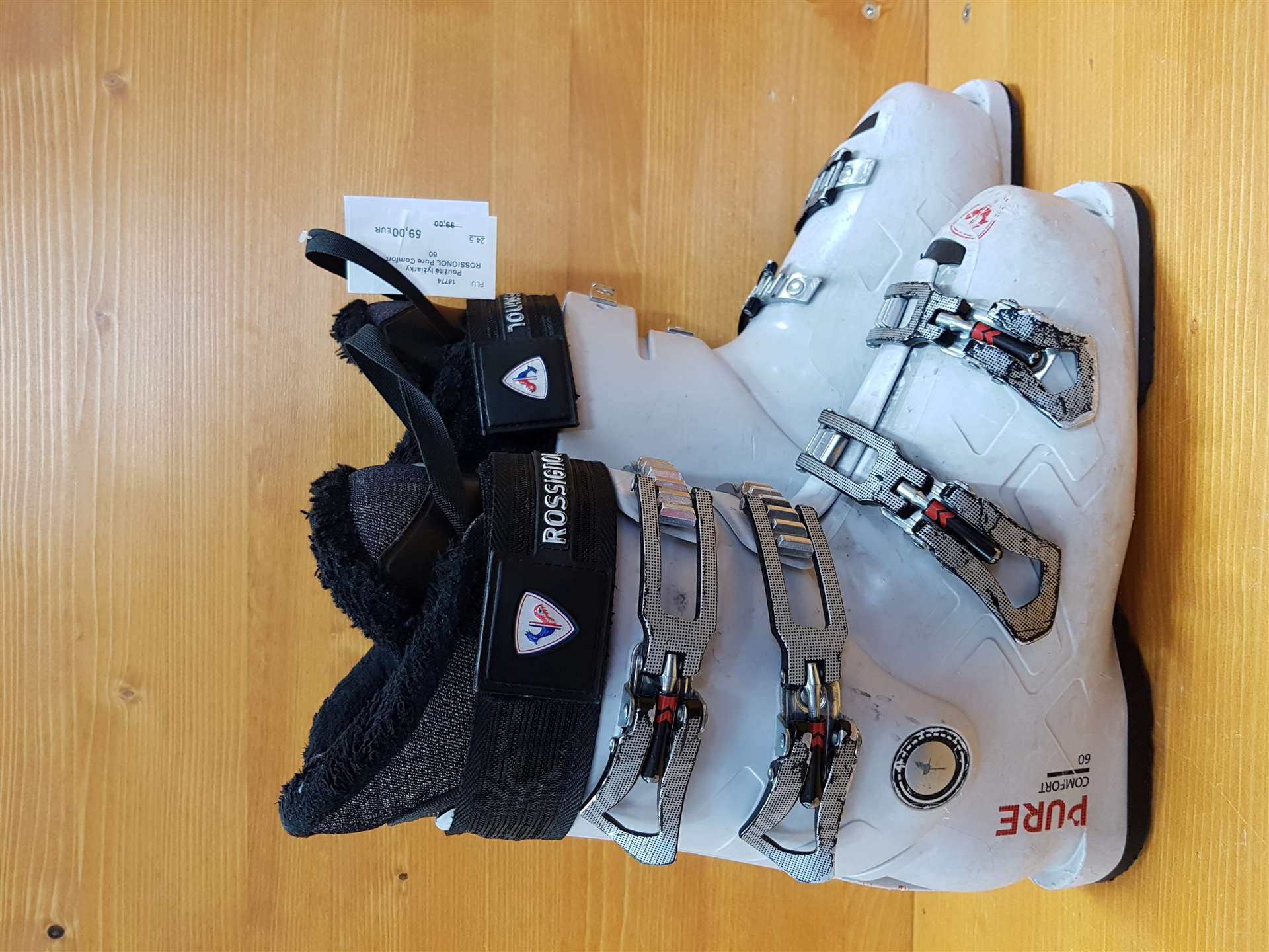 Použité lyžiarky ROSSIGNOL Pure Comfort 60