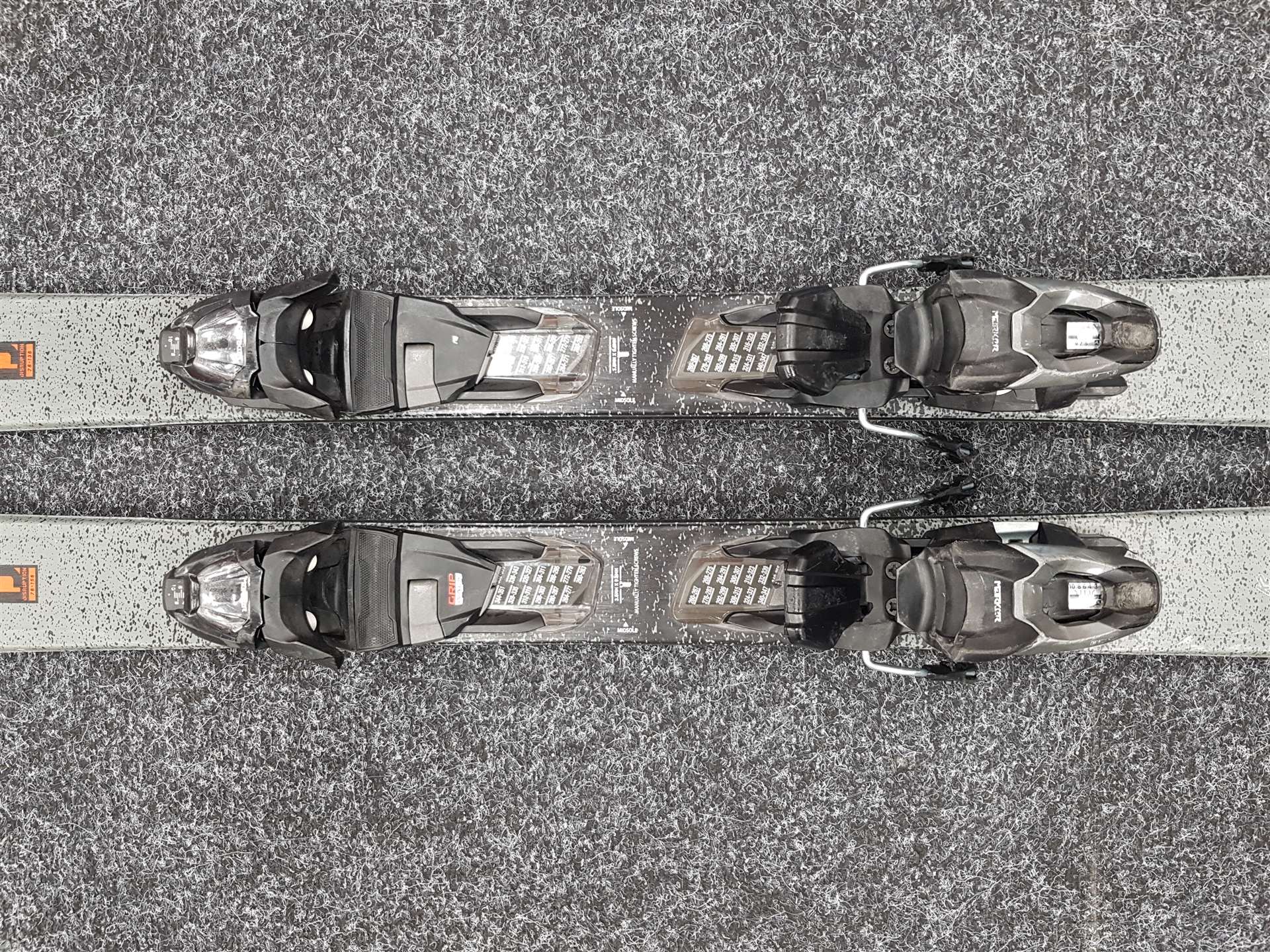 Použité lyže K2 Disruption 76 + viazanie Marker 10
