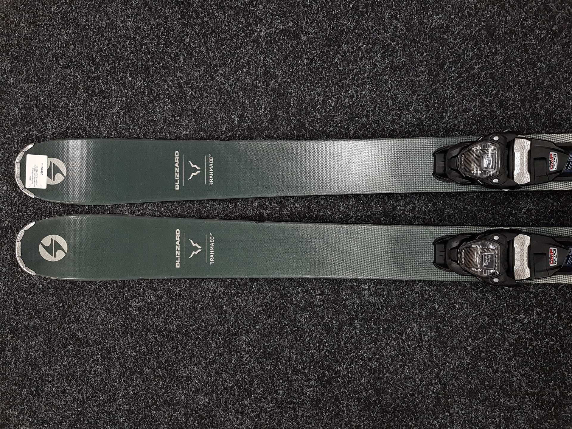 Použité freeride lyže BLIZZARD Brahma 88 SP + viazanie Marker TCX 11