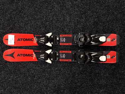 Použité detské lyže ATOMIC Redster J2 + viazanie Atomic C5