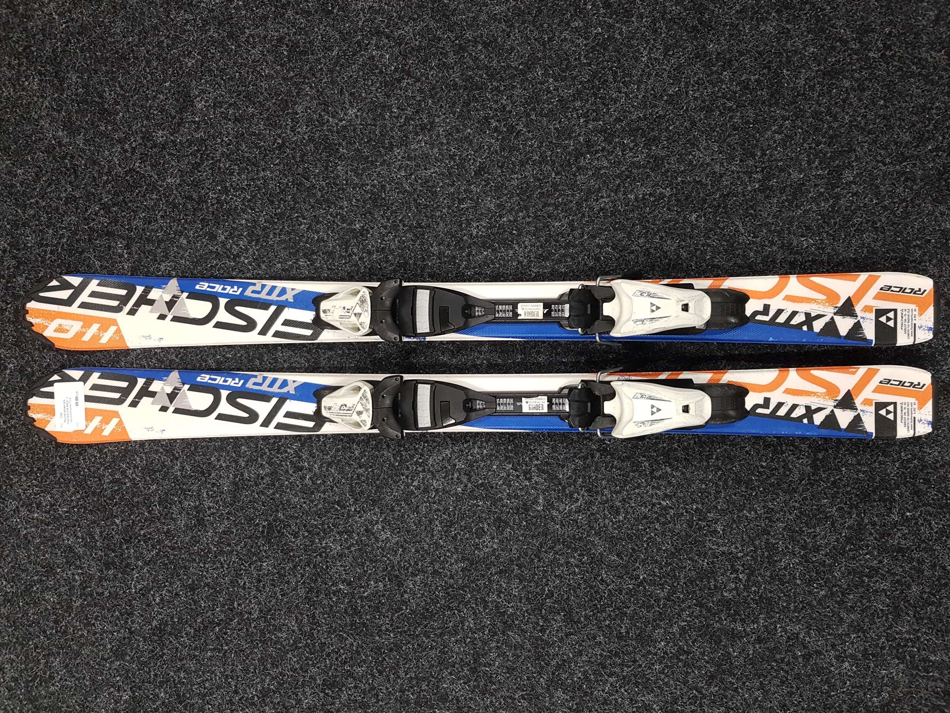 Použité detské lyže FISCHER XTR RACE  + viazanie Fischer FJ 4