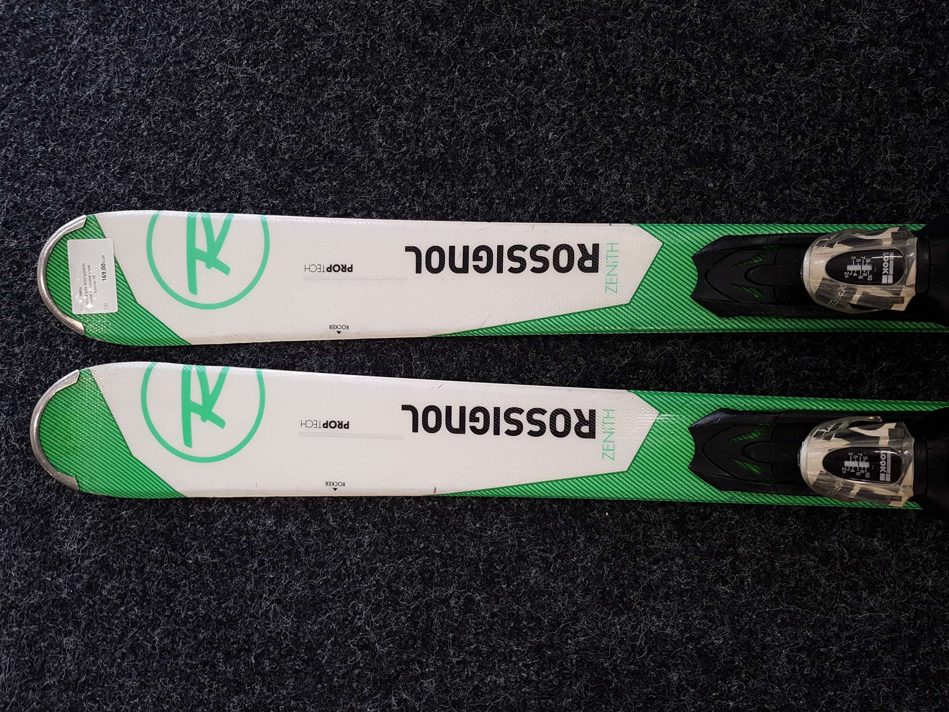 Použité lyže ROSSIGNOL Zenith + viazanie Look Xpress 10