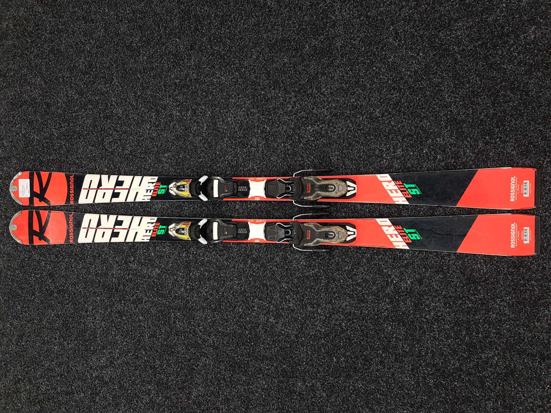 Použité lyže ROSSIGNOL Hero Elite ST + viazanie Look Express 11
