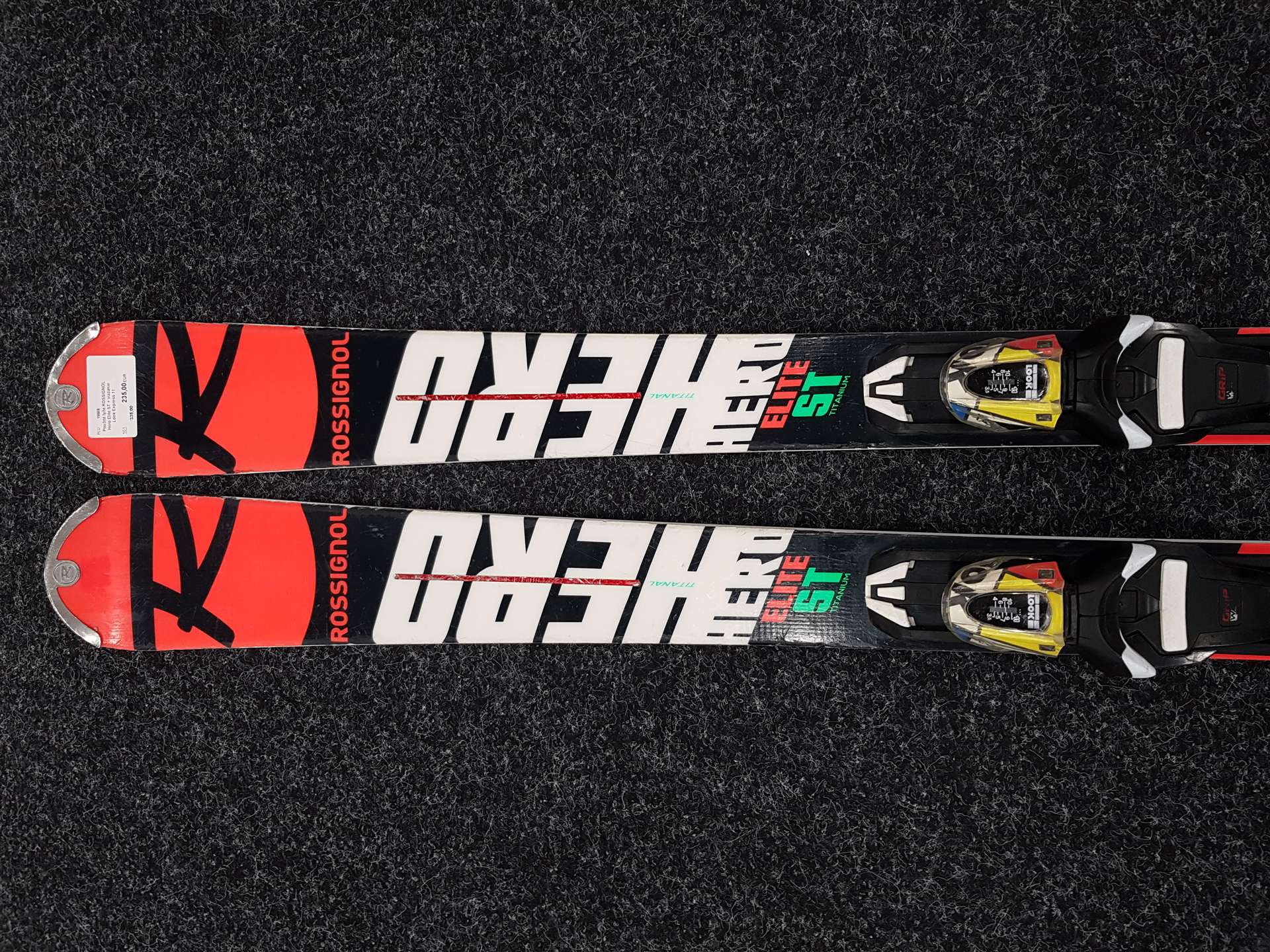 Použité lyže ROSSIGNOL Hero Elite ST + viazanie Look Express 11