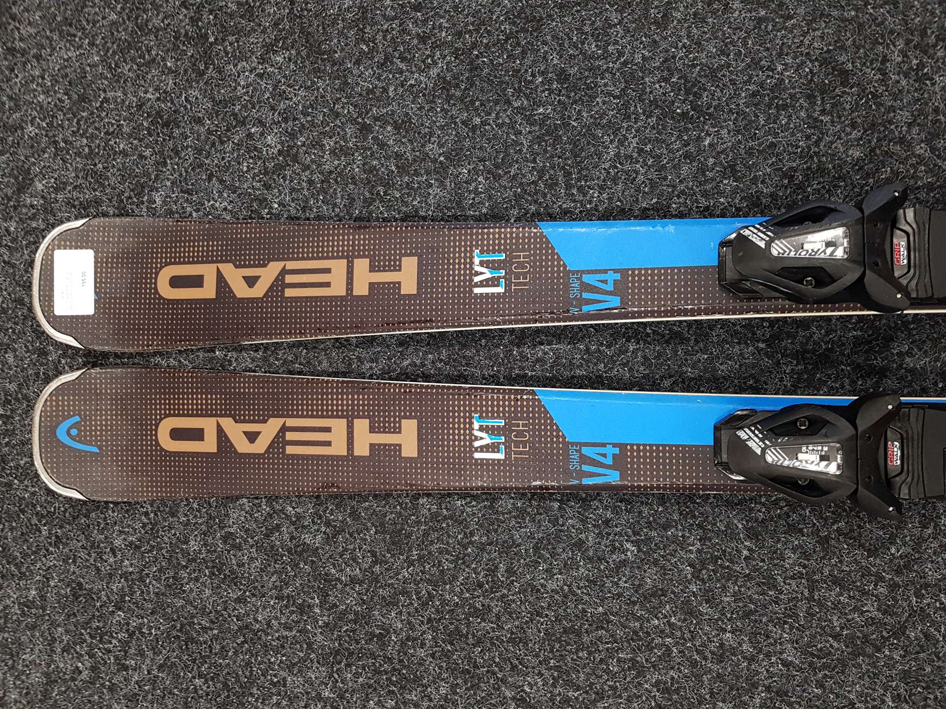 Použité lyže HEAD Lyt Tech V4 + viazanie Tyrolia PR10