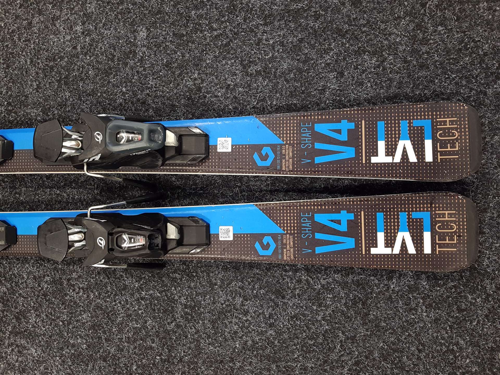 Použité lyže HEAD Lyt Tech V4 + viazanie Tyrolia PR10