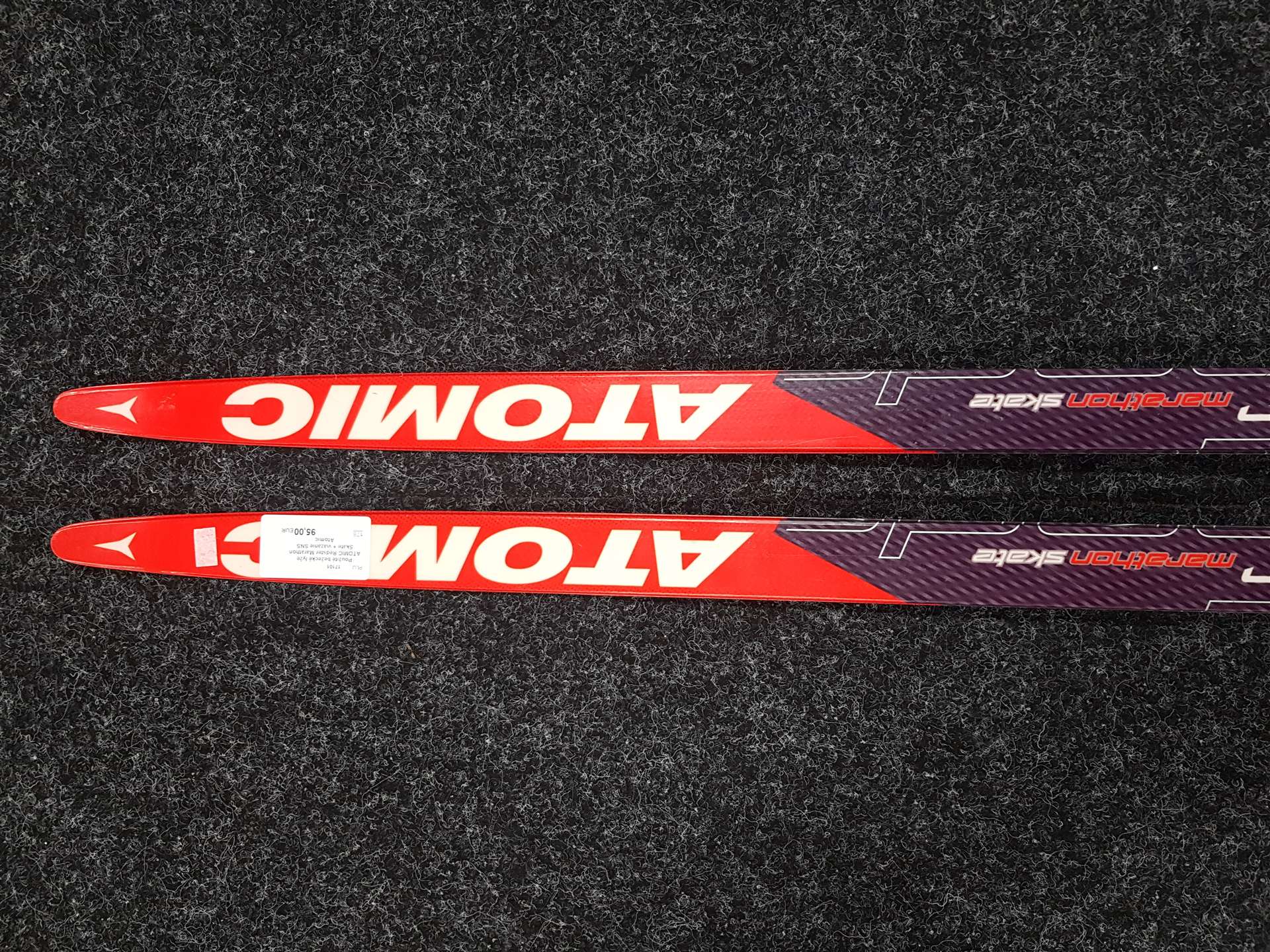 Použité bežecké lyže ATOMIC Redster Marathon Skate + viazanie SNS Atomic