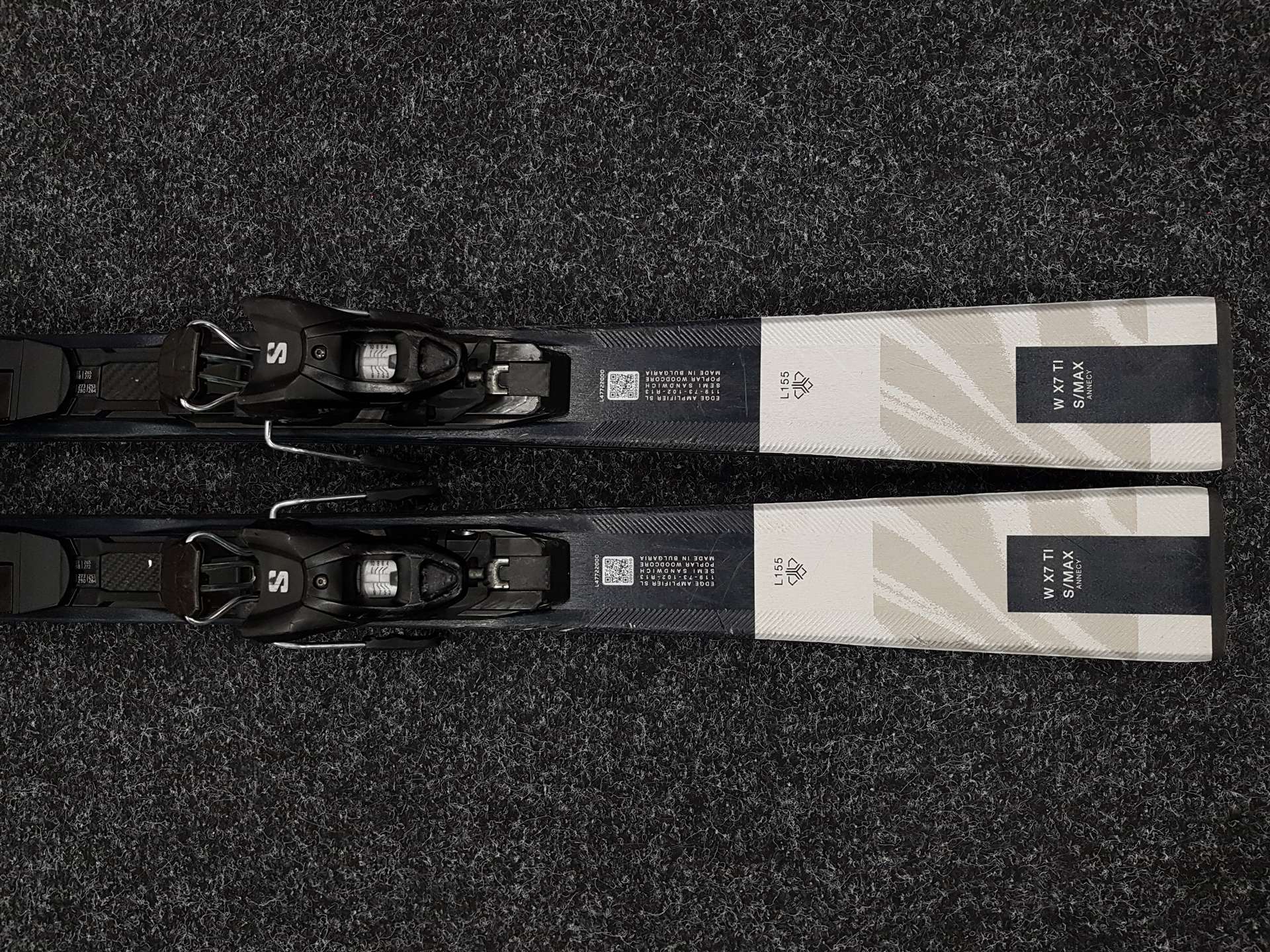 Použité lyže SALOMON S/MAX X7 W Ti + viazanie Salomon M10