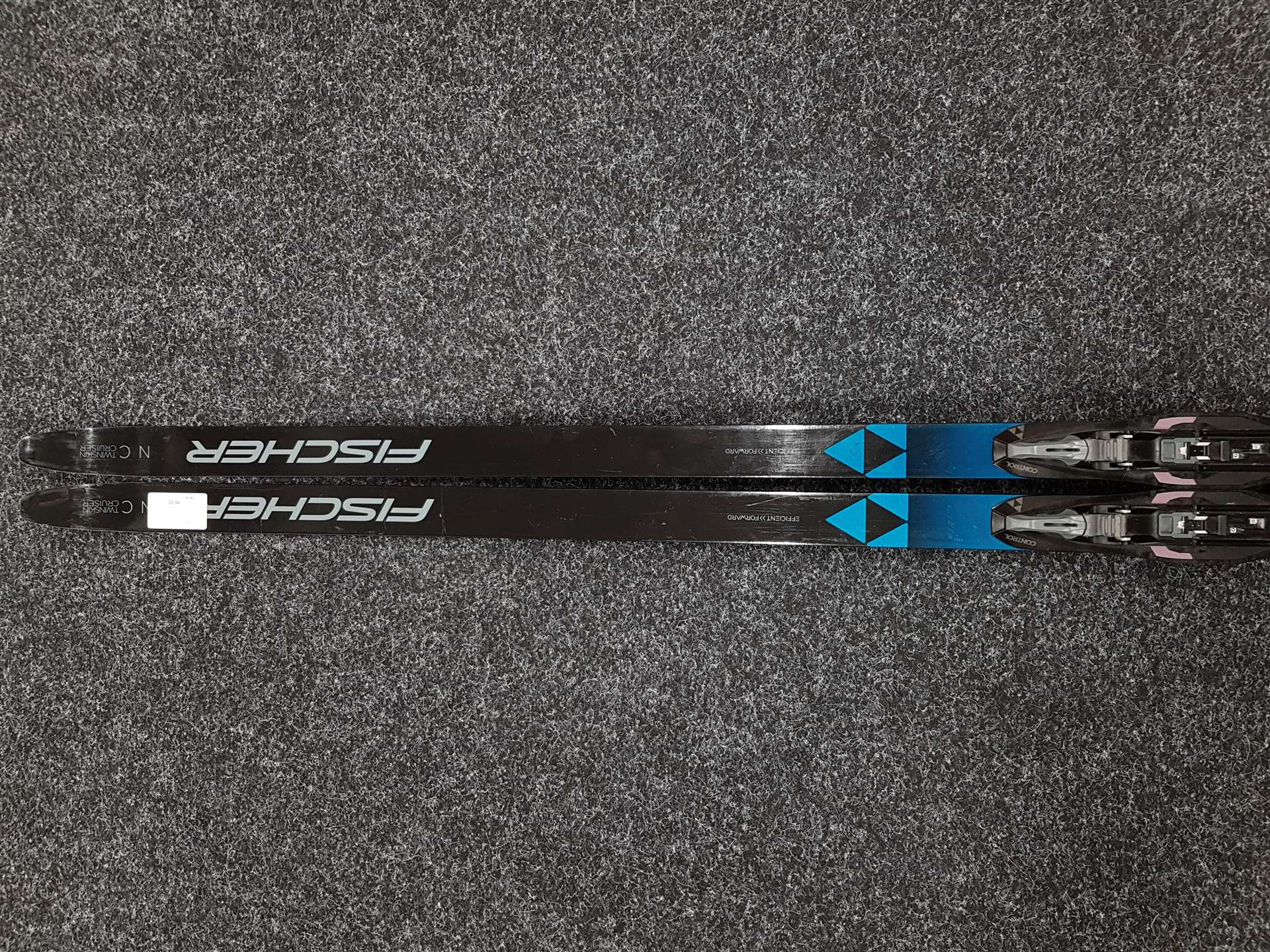 Použité bežecké lyže FISCHER Twinskin Cruiser + viazanie NNN Fischer Control