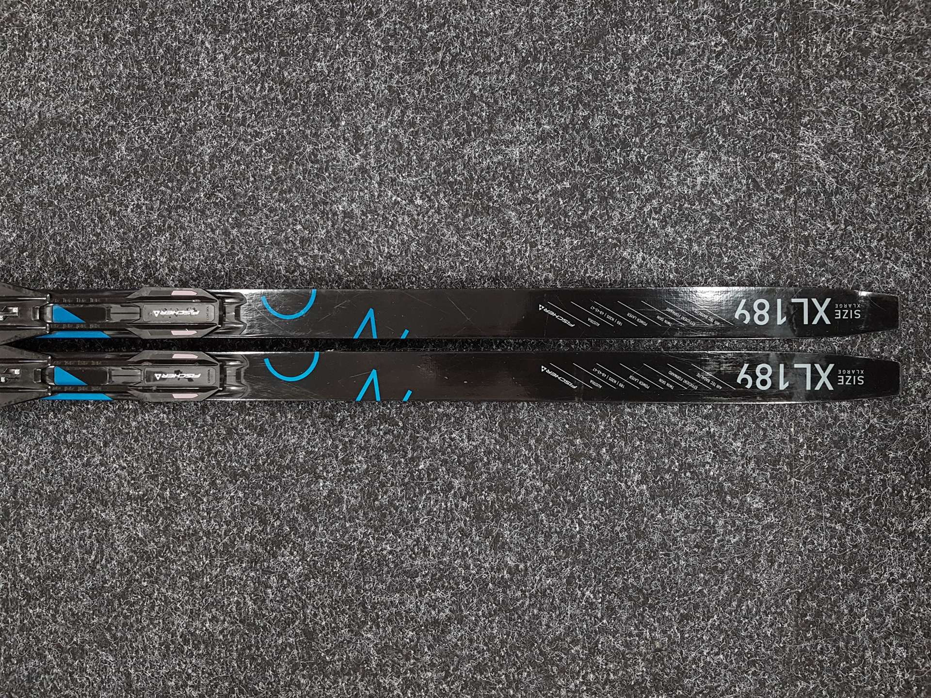 Použité bežecké lyže FISCHER Twinskin Cruiser + viazanie NNN Fischer Control