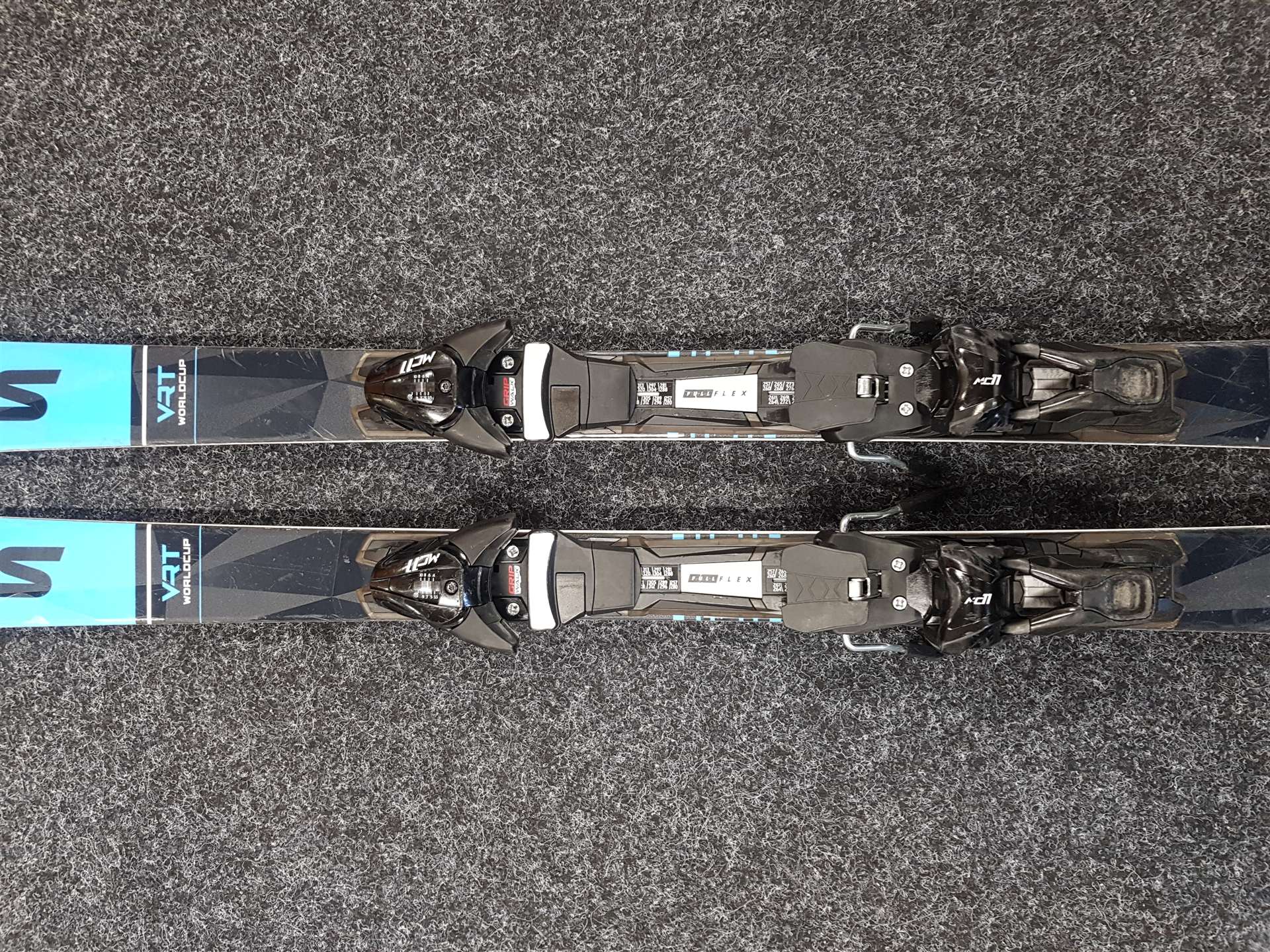 Použité lyže STOCKLI VRT Worldcup SL Laser 21 + viazanie Salomon MC 11