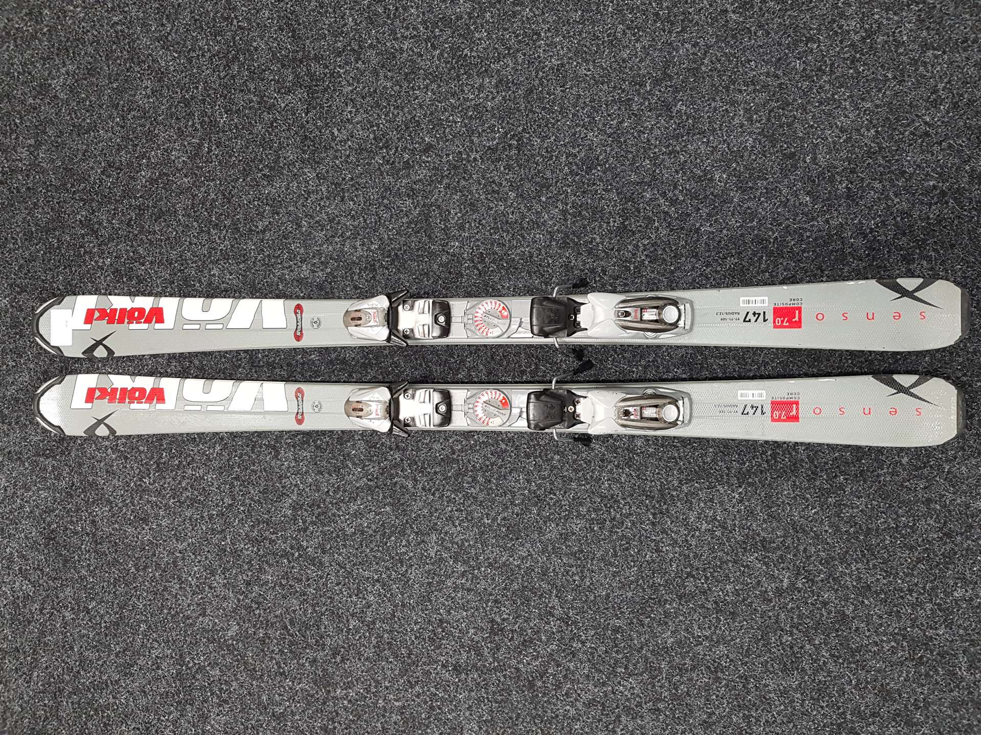 Použité lyže VOLKL Senso + viazanie Marker M 9